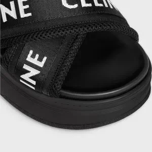 Celine | Shoes | Celine Block Slide In Mesh Textile With Celine | Shoes | Celine Block Slide In Mesh Textile With